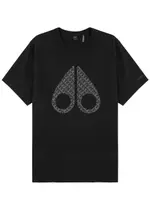 Moose Knuckles Logo-print Cotton T-shirt - Black - M M