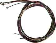Perfeclan 4x Electric Bass Strings Guitar Strings Replacement 4 String Professional Durable Practical for Folk Guitar Beginner Learner