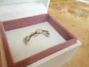 Genuine Pandora 18ct White Gold & Diamond Love Pods Ring 970113WD 56 - RRP £995