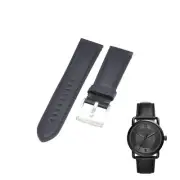 FS5665 22mm Black Leather Watch Strap For Fossil