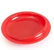 Spill Proof Scoop Plate w/ Suction Base