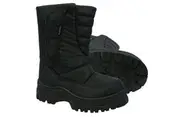 XTM Predator Black Waterproof Kid's Snow Boots