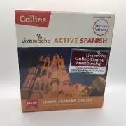 Collins Livemocha Active Spanish (Spanish Edition) Learning Course Book New