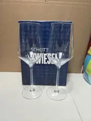 NEW Schott Zwiesel Full Bodied Sparkling Wine Glasses Crystal 13 oz Set of 2 New