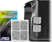 TouchProtect GripBacks - Steam Deck Back Button Enhancement . Add More Grip and Control to your Deck! (Hex - Silver)