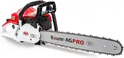 Baumr-AG 52cc Petrol Chainsaw, 20 Inch Bar Commercial E-Start Bar Chain Saw Tree Pruning, Pro-Series SX52
