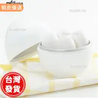 在飛比找蝦皮購物優惠-🔥桃園發貨📣精品廚具 限時特價白色圓形4蛋 蒸蛋器 微波煮蛋