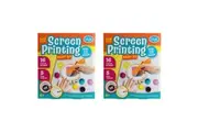 2PK Boyle Screen Printing Paint Project Kit Kids DIY Craft Art Activity 6y+
