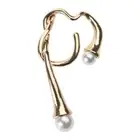 Ear Cuff Earrings Non-Piercing Gold Ear Wrap Irregular Preal Earrings Jewelry