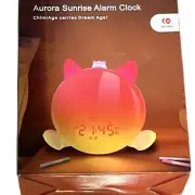 Chimiage Aurora Sunrise Alarm Clock & Bluetooth Speaker - Sleek Wake Up Light