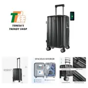 Hardside Expandable Carry On Luggage with Spinner Wheels & Built-in TSA Lock,...