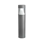 LED Eclipse Bollard Light with Motion Sensor 22w in Silver Superlux Lighting - DUBMS80-SI