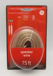GE Speaker Wire 75 Feet #30002 Audio Accessories