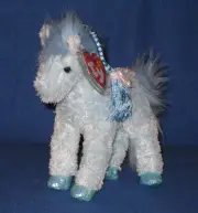 TY CHARMING the HORSE BEANIE BABY - MINT with MINT TAGS