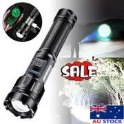 Tactical Flashlight Rechargeable COB Work Light Super-Bright LED SW
