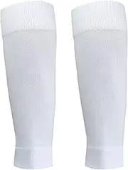 [zolyet] 1 Pa Shin Guard Socks Men Women Soccer Shin Socks Foot Calf Sleeves Green