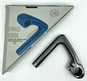 NOS 3T 2002 EVOL Gray 120mm Length 25.8-26.0mm Hinged Clamp Alloy Quill Stem