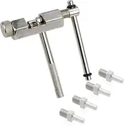 UPKOCH 1 Set Road Bike Chain Remover Tool Ergonomic Chain Breaker with Antislip Handle Lightweight Design for Easy Use Includes Spare Pins and Disassembly
