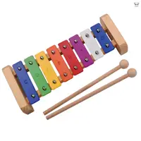 在飛比找蝦皮商城優惠-彩色八音琴 兒童音樂玩具