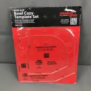Creative Grids Bowl Cozy Template 2 Sizes Small 11" & Large 16" New Made In USA