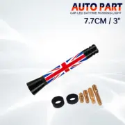 FOR 02~2018 MINI COOPER HARDTOP 4.2'' SHORT SPORT ANTENNA UNION JACK UK FLAG RED (for: Mini)