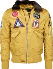 Top Gun Honey, textile jacket , color: Yellow , size: M