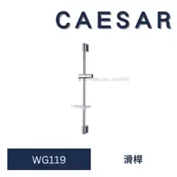 在飛比找蝦皮購物優惠-caesar 凱撒 WG119  滑桿 伸降桿 蓮蓬頭架  