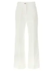 [Victoria Beckham] Victoria Beckham-Alina Jeans Bianco-Donna 25