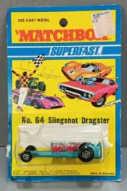 MATCHBOX SUPERFAST #64 SLINGSHOT DRAGSTER MINT !READ!