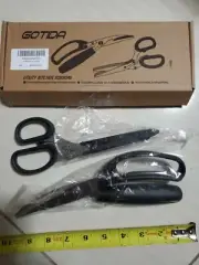Multi Purpose Stainless Steel Kitchen Scissors Heavy Duty Shears Ultra Sharp NEW