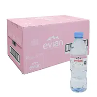 在飛比找鮮拾優惠-【Evian】 evian 礦泉水 500MLx24瓶/箱