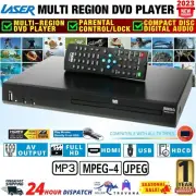 Multi Region Free DVD Player HDMI USB CD MP3 Discs Remote Control Composite, USB