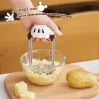 Non-Slip Handle Potato Ricer Hand Press Garlic Press Vegetable Smasher Pumpkin