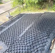 Ground Grid for Parking Space Patio, Ground Grid 2 Inch Thick, Permeable Polyethylene Honeycomb Pavers(5x10m/16x32.8ft)