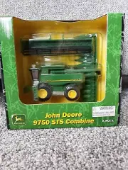 Ertl John Deere 9750 STS Combine with Grain and Corn Heads 1/64 Scale 15038
