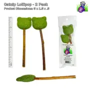 Catnip Lollipop 2 Pack Cats Love Them All Natural Cat Chew Toy