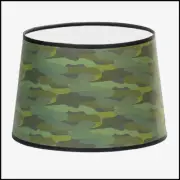 ALADDIN LAMP BRAND GREEN CAMO PATTERN SHADE 12 inch Diameter Part # 20737