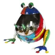 EEIEEIO Metal Freddie The Frog Drinks Cooler Icebox Party OR Pot Planter