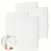 Morvat 12x12 Adjustable Spring Access Panel for Drywall & Ceiling, 4 Pack
