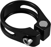 Totority Aluminum Alloy Seatpost Clamp for Folding Collar Quick Release Lock and Easy to Install
