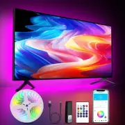 16.4ft Multicolor TV LED Backlight Strip with Remote and App Control