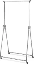 Whitmor Foldable/Collapsible Garment Rack, Silver Metal