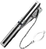 [SLEDEZ] Mens Tie Clip Simple Men's Tie Clip Tie Jewellery(Silver)