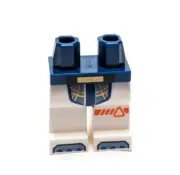Lego - Minifigure Legs - White, Blue, Astronaut, Space