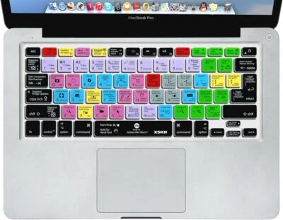 Effects Shortcuts Keyboard Skin Hot Keys AE Keyboard Cover for MacB Adobe After