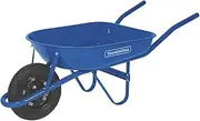 Tramontina Metal Wheelbarrow Shallow Bucket Bucket, 50 Liter Capacity, Blue