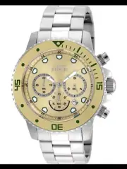 Invicta 21888 Pro Diver Quartz Chronograph Date Stainless Bracelet Men's Watch