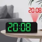 Projection Alarm Clock Bedside Alarm Clock Desk Alarm Clock for Home Office