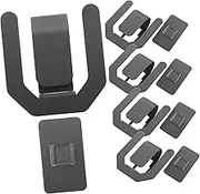 Cabilock 5pcs Slipper Rack Small Air Conditioning Fan USB Fan Small Table Fan Material Pins Plug Fan Badge Buttons Commemorative Pins Drag Chain Cars Decoration Buttons Grey Carbon Steel