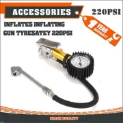 Professional Garage Air Line Tyre Pump Inflator Pressure Gauge For Compressor AU